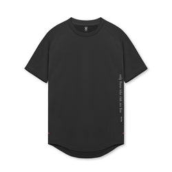 0716. Core Mesh Established Tee - Black