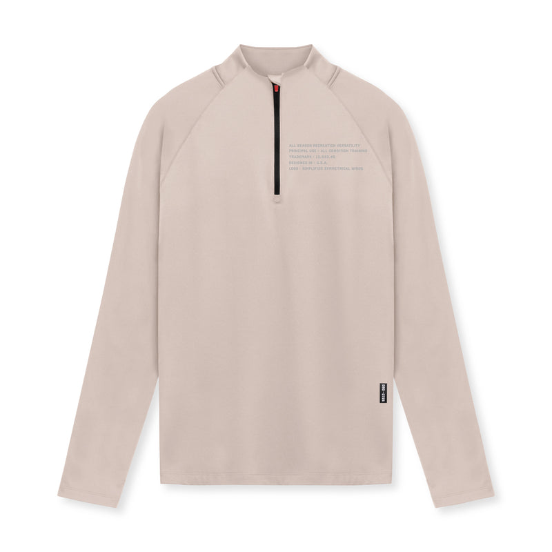 0725. Core Fitted Quarter Zip - Chai