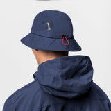 0672. Hipora® Bucket Hat - Navy "Patch Logo"