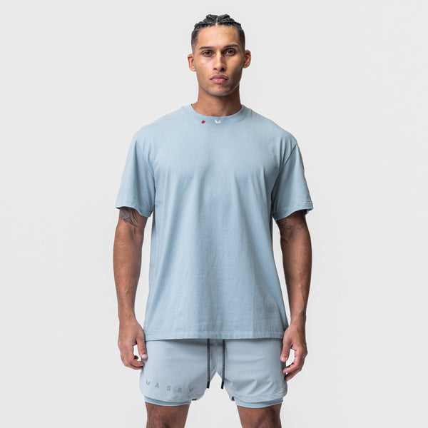 0669. Technical Essentials Relaxed Tee - Light Sky