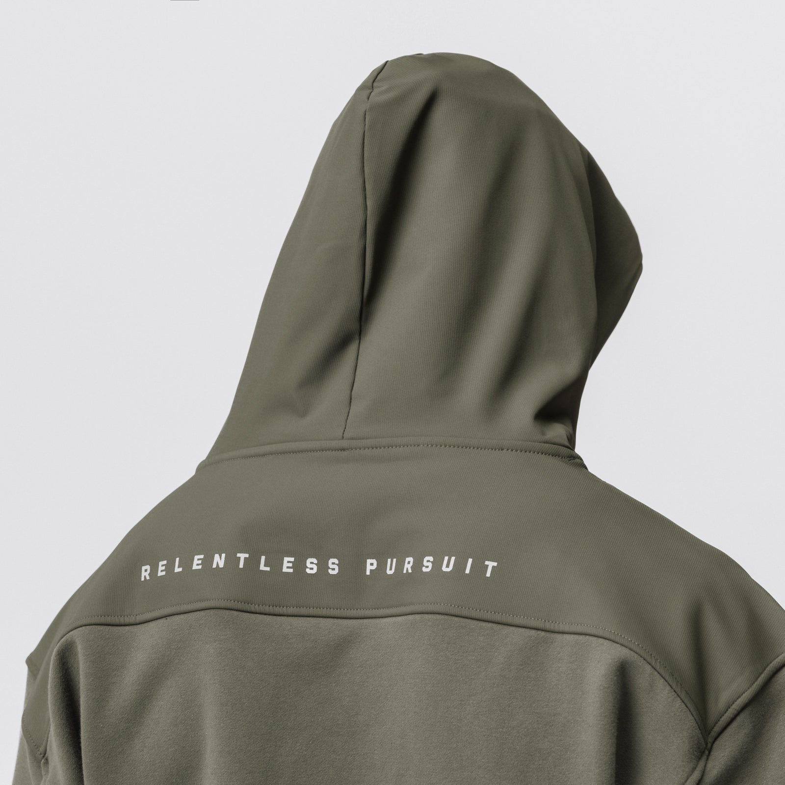 0714. Tech-Terry™ Waterproof Panel Hoodie - Olive – ASRV