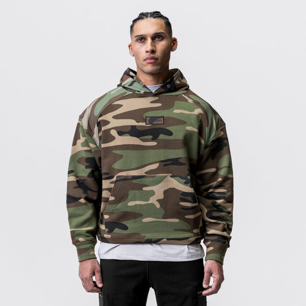 Pullover Hoodie - Woodland Camo