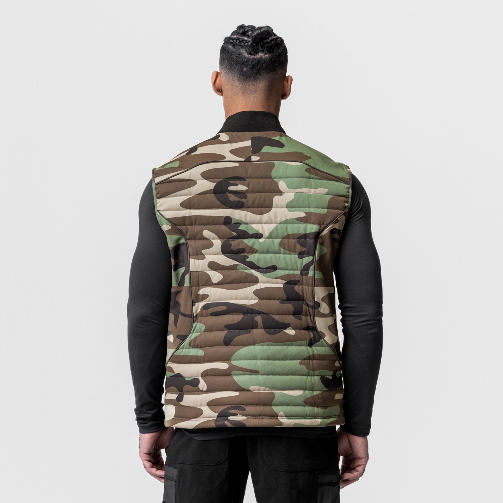 0720. Waterproof Insulated Run Vest - Woodland Camo – ASRV 0720. Waterproof Insulated Run Vest - Woodland Camo – ASRV