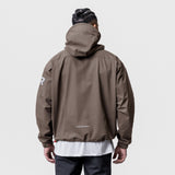 0717. Weather-Ready Anorak Jacket  - Deep Taupe