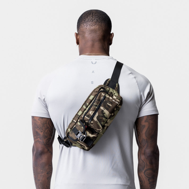 0703. Cordura® Tech Crossbody Pack - Woodland Camo