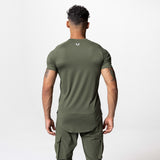 0660. AeroSilver® Established Tee - Dark Olive "ASRV"