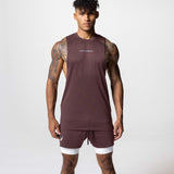 0664. Silver-Lite™ 2.0 Muscle Tank - Plum