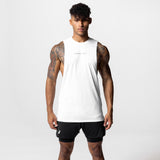 0664. Silver-Lite™ 2.0 Muscle Tank - White