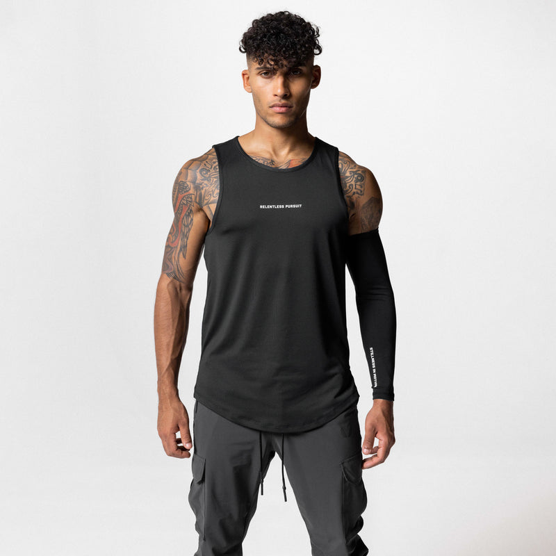 0658. Silver-Lite™ 2.0 Tank Top - Black "RP"