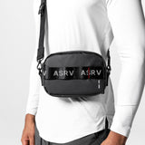 0581. Waterproof Shoulder Bag - Black