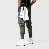 0437. TETRA-LITE™ Cargo High Rib Jogger - Olive