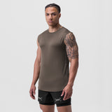 0757. AeroSilver® Cutoff Tank - Deep Taupe