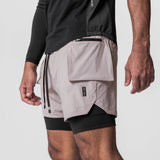0651. Tetra-Lite™ 5” Liner Cargo Short - Etherea