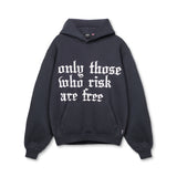 0575. Limited Edition USA "Risk" Oversized Hoodie - Navy