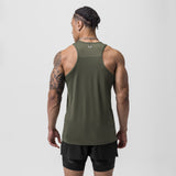 0754. AeroSilver® Training Singlet - Olive "OTWR"