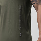 0754. AeroSilver® Training Singlet - Olive "OTWR"