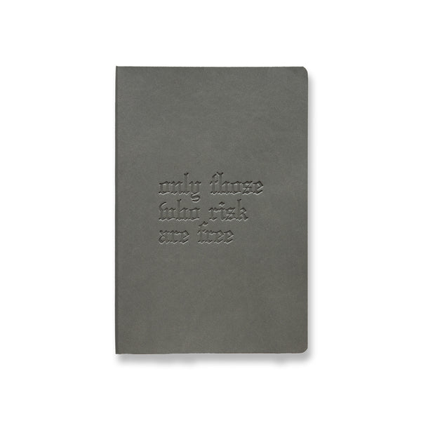 Soft Cover Notebook - Grey “OTWR”