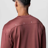 0650. Core Oversized Long Sleeve - Red Earth