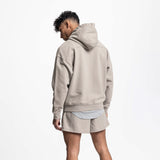 0597. Stone Washed Tech Hoodie - Chai