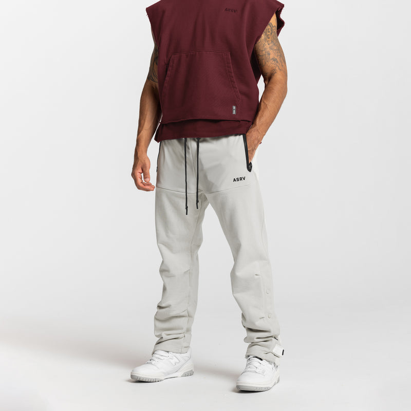 0625. French Terry Technical Snap Jogger - Stone