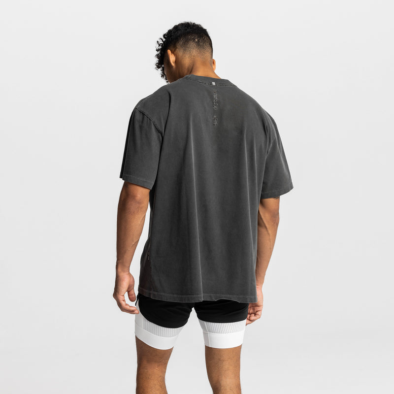 0669. Technical Essentials Relaxed Tee - Faded Grey