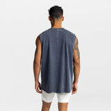 0668. Technical Essentials Relaxed Cutoff - Faded Navy