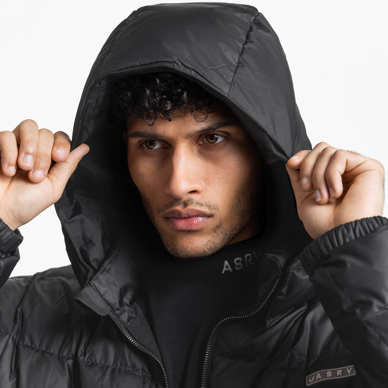 0551. Weather-Ready Down Puffer Jacket - Black – ASRV