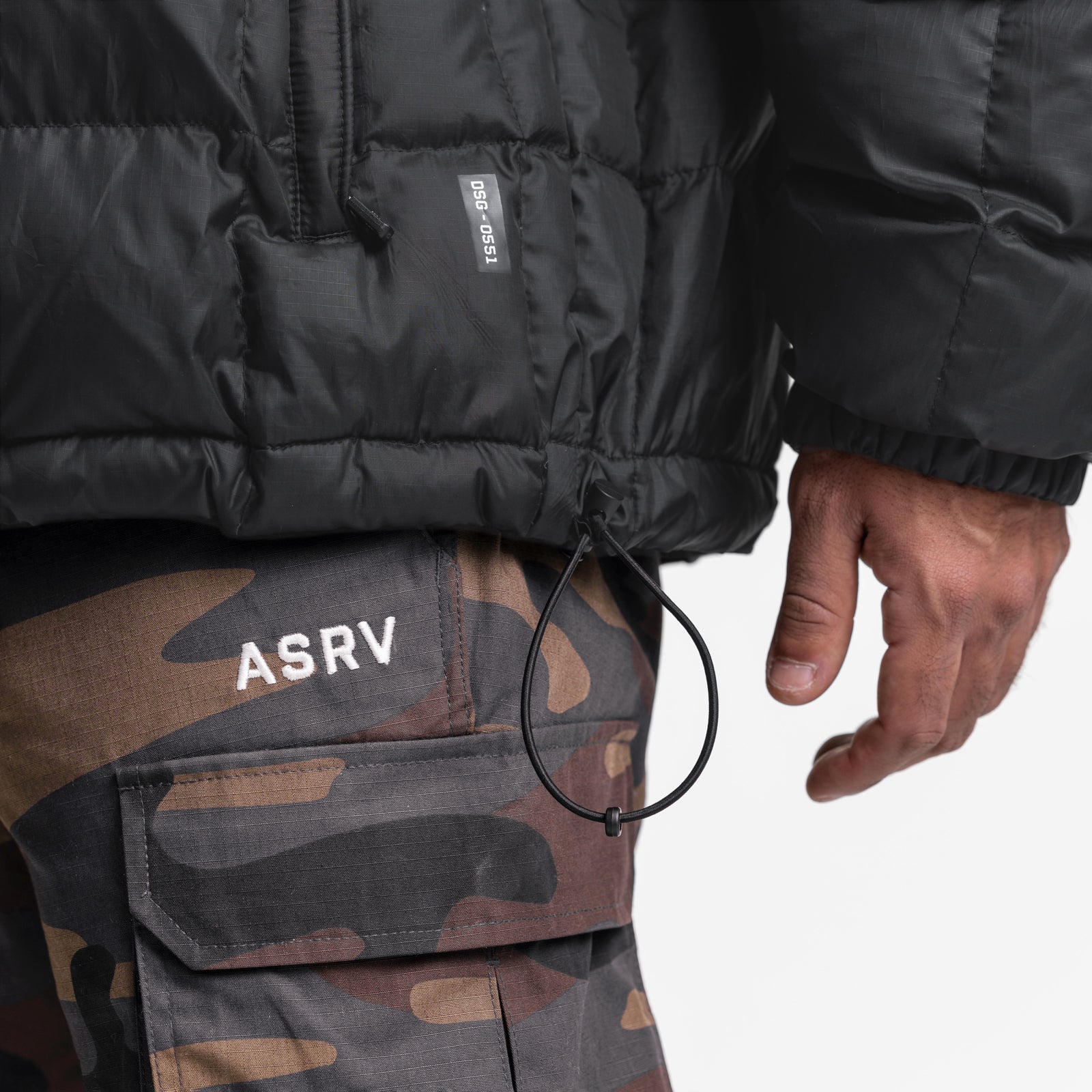 ASRV 0551. WEATHER-READY DOWN PUFFER JACKET - deals RUST CAMO