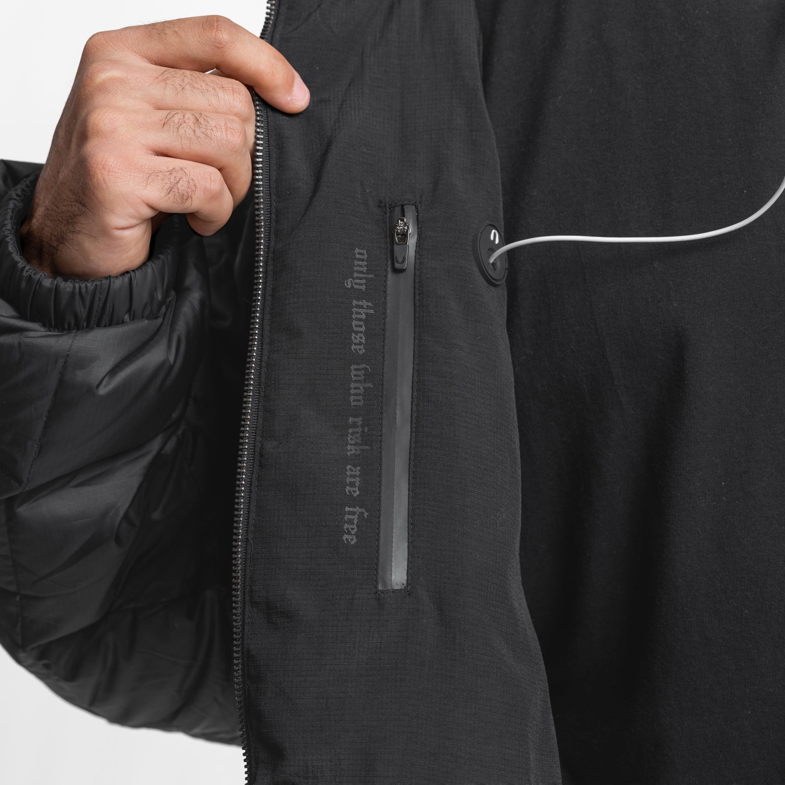 0551. Weather-Ready Down Puffer Jacket - Black – ASRV