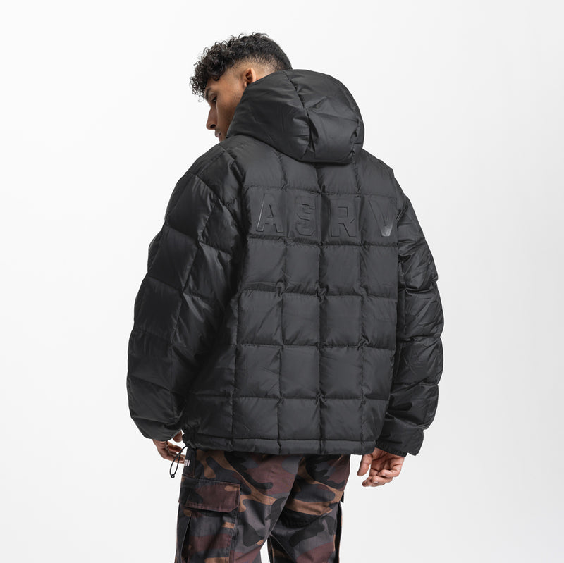 0551. Weather-Ready Down Puffer Jacket - Black