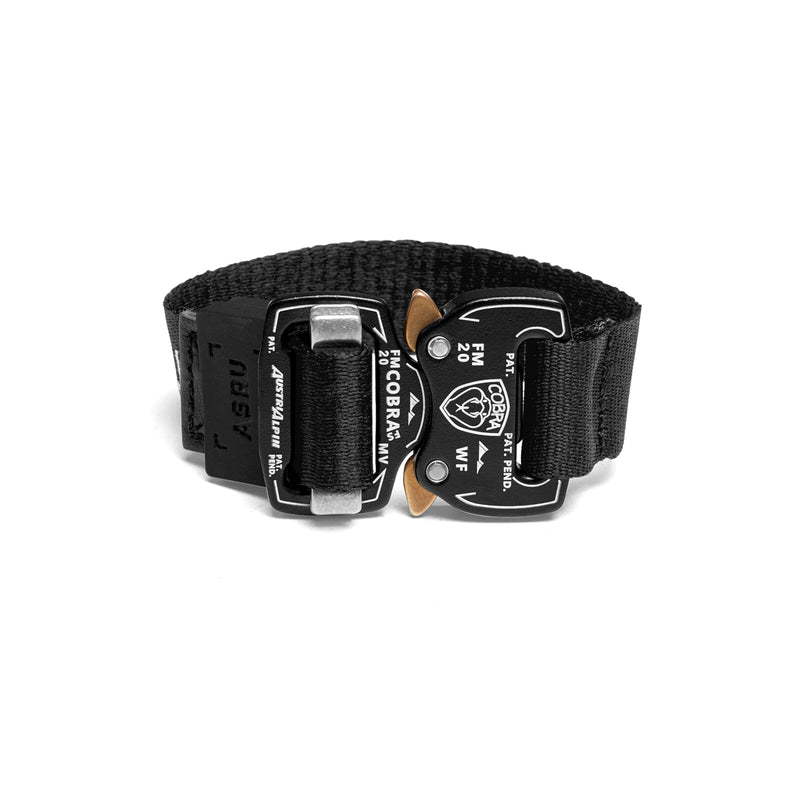 0277. COBRA® Buckle Relentless Pursuit Bracelet - Black – ASRV