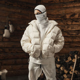0551. Weather-Ready Down Puffer Jacket - Ivory Cream