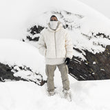 0551. Weather-Ready Down Puffer Jacket - Ivory Cream