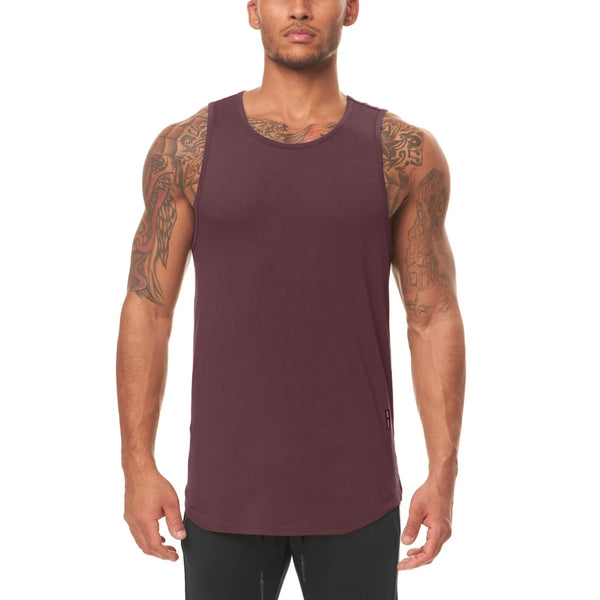 0513. CottonPlus™ Tank Top - Faded Plum